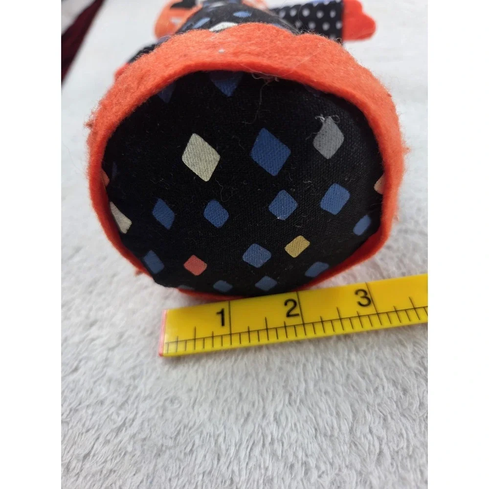 Target 2017 Halloween Pumpkin Jack O Lantern Doll Shelf Sitter Folk Art 11